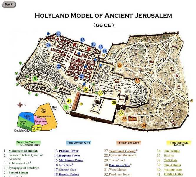 Holyland Corporation: Holyland Model of Ancient Jerusalem Graphic