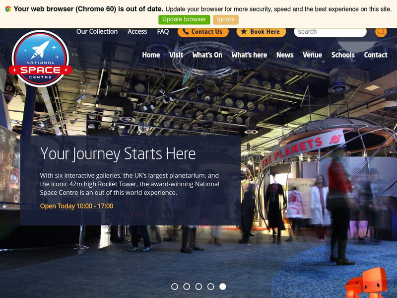 National Space Centre Website