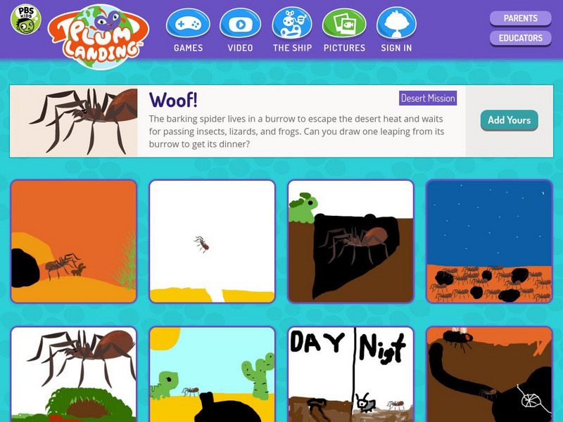 Pbs Kids: Plum Landing: Woof! Activity Pbs Kids: Plum Landing: Woof! Activity