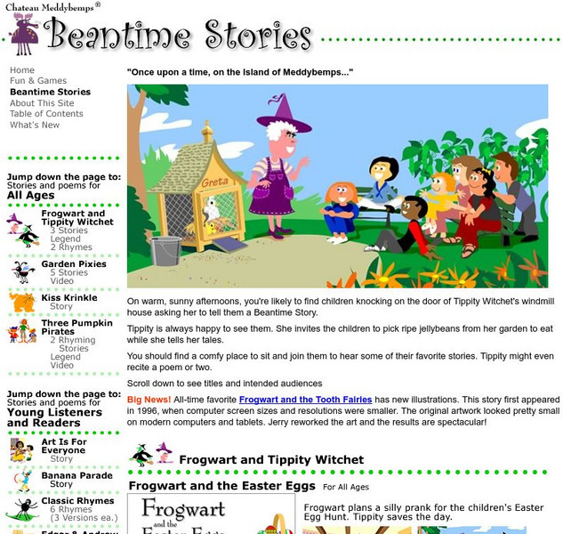 Chateau Meddybemps: Beantime Stories Primary Chateau Meddybemps: Beantime Stories Primary