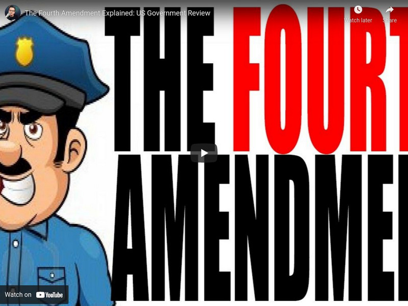 Hip Hughes History: The Fourth Amendment Explained: Us Government Review Instructional Video Hip Hughes History: The Fourth Amendment Explained: Us Government Review Instructional Video