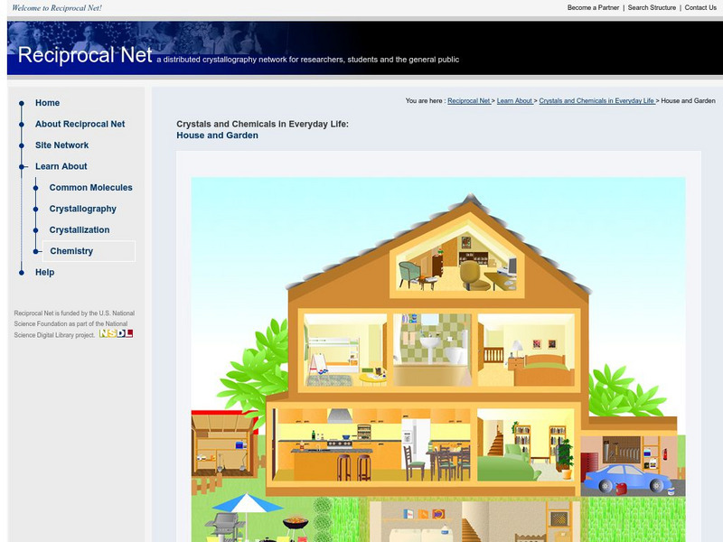 Reciprocal Net: Crystals and Chemicals in Everyday Life Interactive Reciprocal Net: Crystals and Chemicals in Everyday Life Interactive