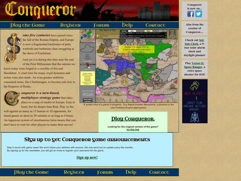 Conqueror Interactive Conqueror Interactive