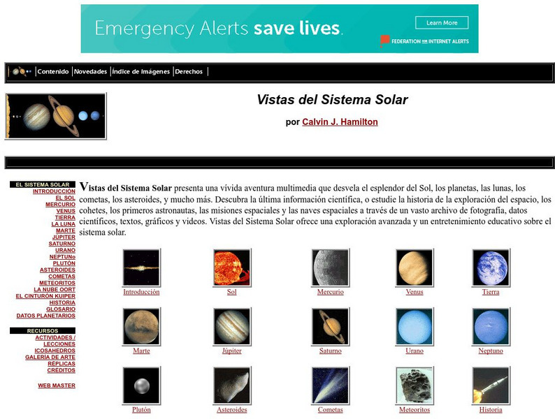 Solarviews: Vista Del Sistema Solar Unit Plan Solarviews: Vista Del Sistema Solar Unit Plan