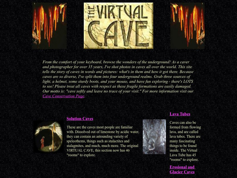 Under Earth: The Virtual Cave Graphic Under Earth: The Virtual Cave Graphic