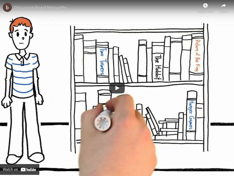 Discussion Board Netiquette Instructional Video