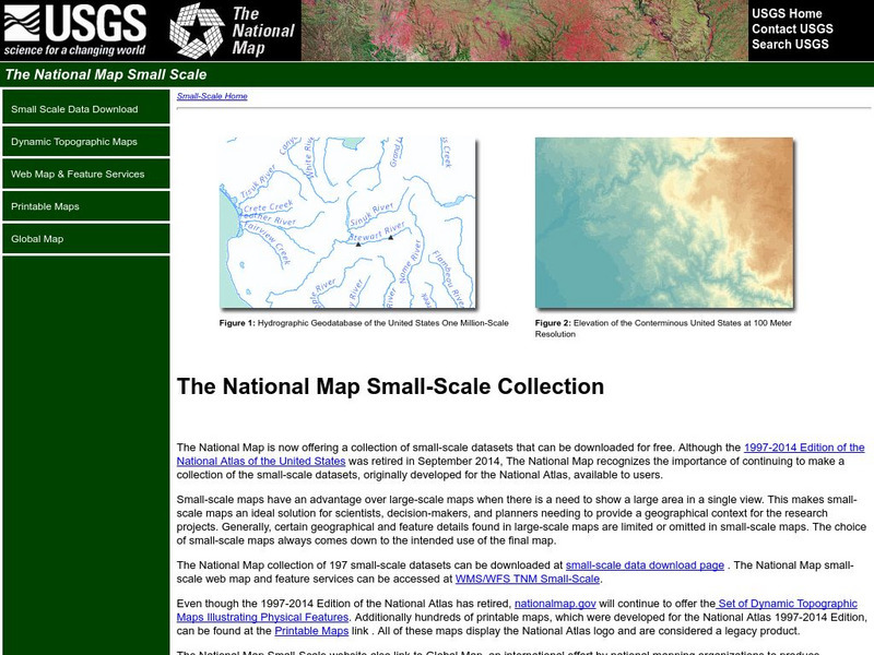 National Atlas of the United States Handout National Atlas of the United States Handout