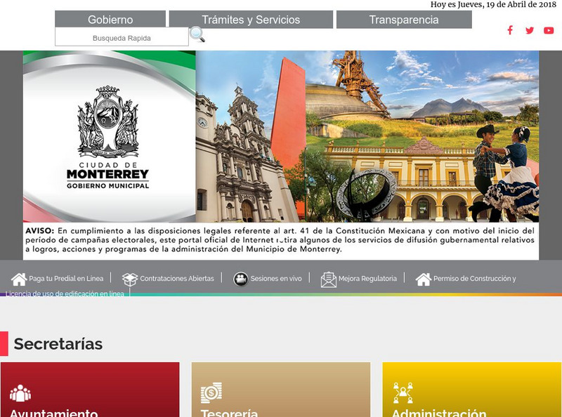 Municipio De Monterrey Website Municipio De Monterrey Website