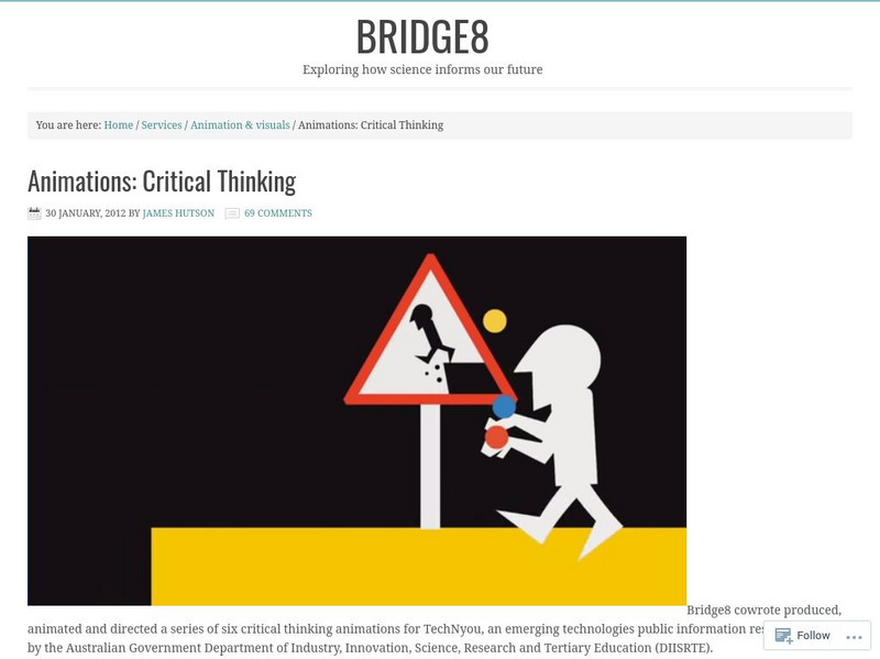Bridge8: Animations: Critical Thinking Website Bridge8: Animations: Critical Thinking Website