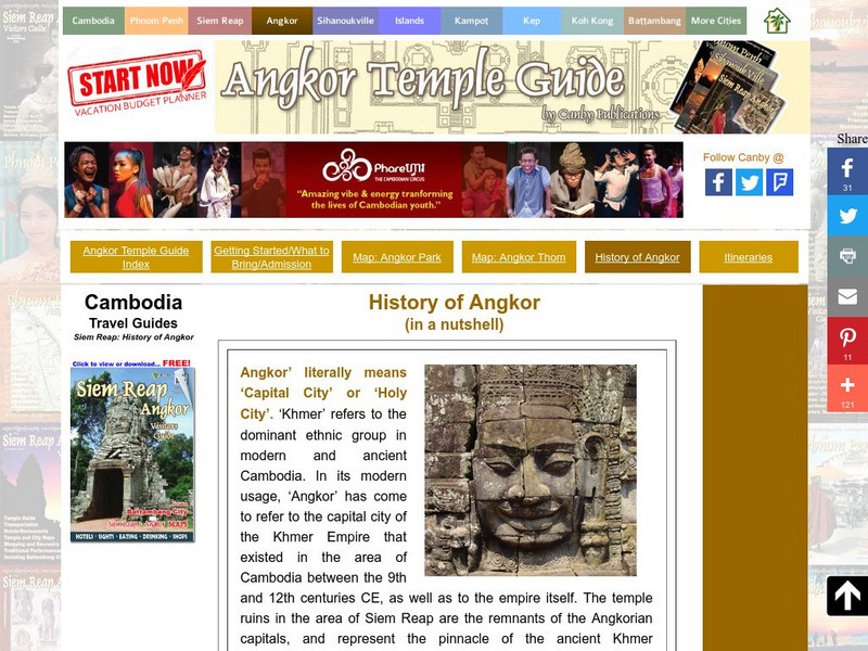 Canby: History of Angkor Graphic