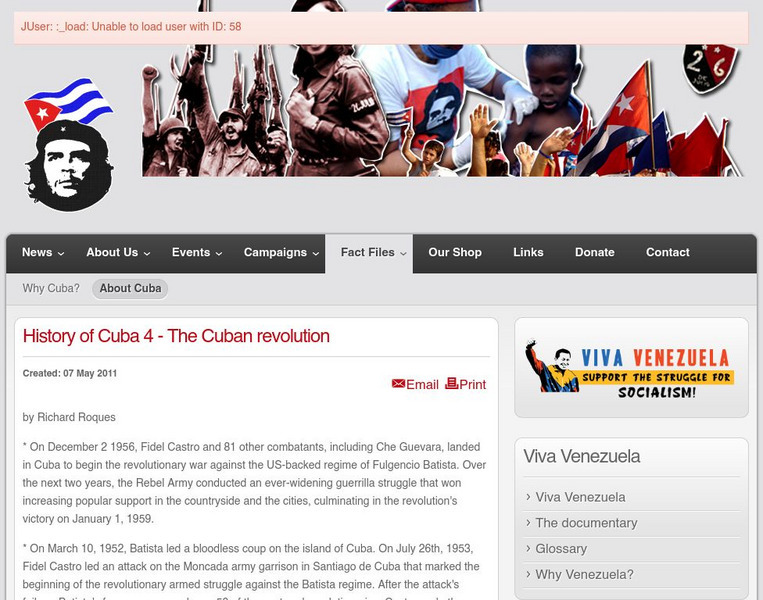 Rock Around the Blockade: History of Cuba: The Cuban Revolution Article Rock Around the Blockade: History of Cuba: The Cuban Revolution Article