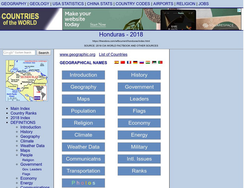 Theodora: Honduras 2017 Website Theodora: Honduras 2017 Website