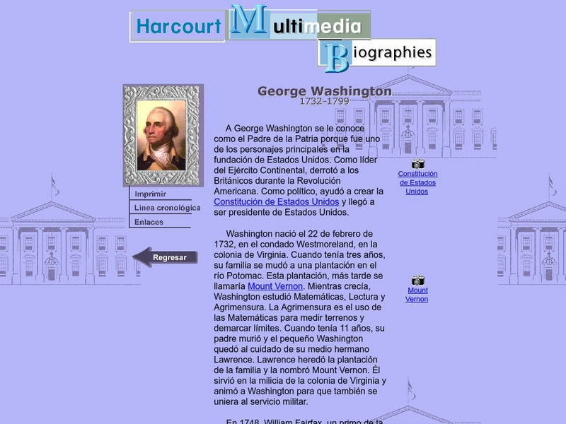 Harcourt: Biographies: George Washington Website Harcourt: Biographies: George Washington Website