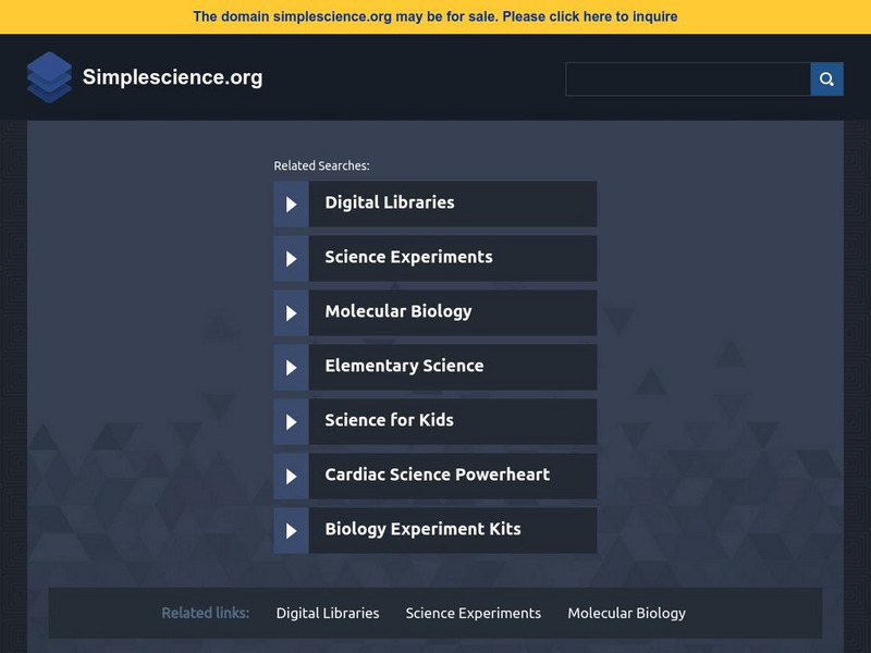 Simple Science: Cyber Sleuth Lesson Plan Simple Science: Cyber Sleuth Lesson Plan