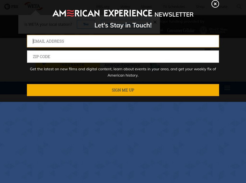 Pbs: American Experience: The Rockefellers: The Ludlow Massacre Handout Pbs: American Experience: The Rockefellers: The Ludlow Massacre Handout