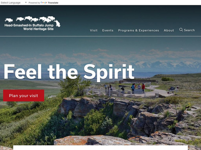 Unesco: Head Smashed in Buffalo Jump Interpretive Centre Website