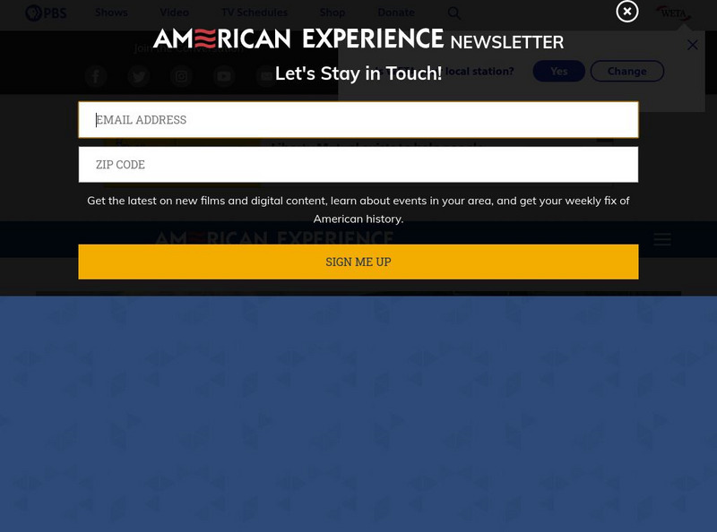 Pbs: American Experience: Building the Alaska Highway Website