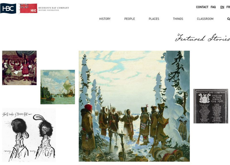 Hudson's Bay Company: Our History: James Houston Website Hudson's Bay Company: Our History: James Houston Website