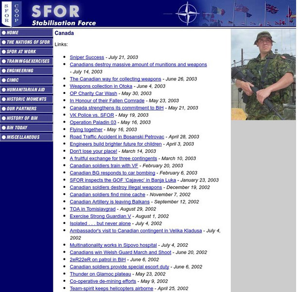 Nato: Canada Website Nato: Canada Website