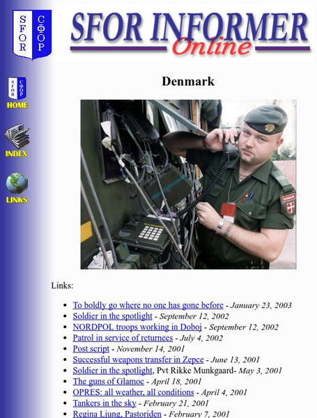 Nato: Denmark Website Nato: Denmark Website