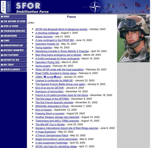 Nato: France Website Nato: France Website