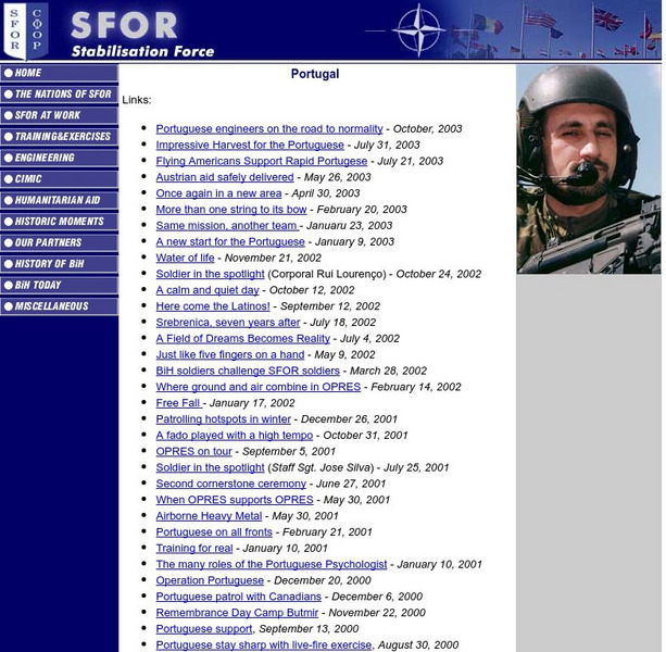 Nato: Portugal Website Nato: Portugal Website