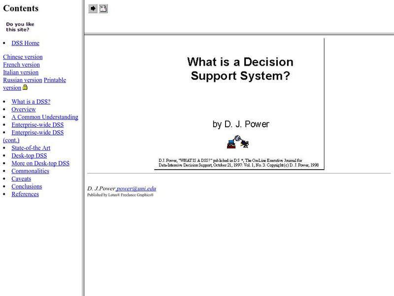 What Is a Decision Support System? PPT