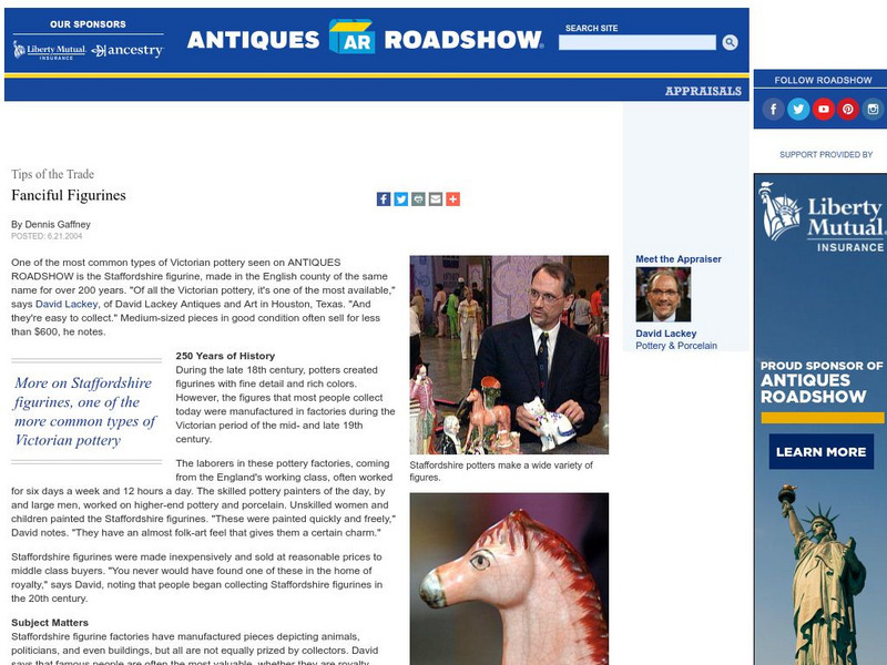 Pbs Fanciful Figurines Article Pbs Fanciful Figurines Article