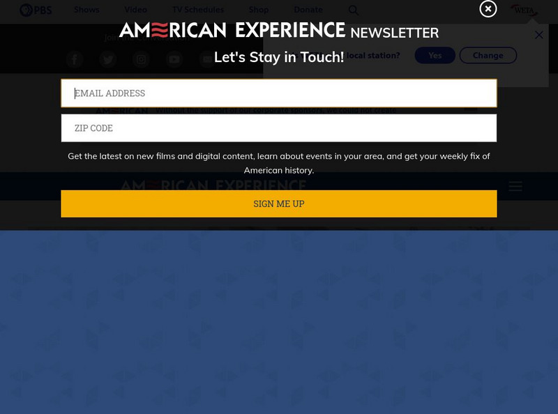 Pbs: American Experience: The Bombing of Germany Website