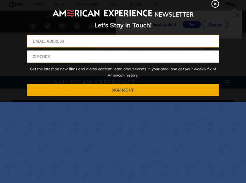 Pbs: American Experience: Jonestown: The Life and Death of Peoples Temple Instructional Video