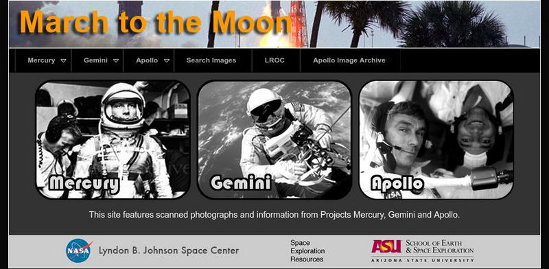 Arizona State University: Space Exploration Resources: March to the Moon Graphic Arizona State University: Space Exploration Resources: March to the Moon Graphic