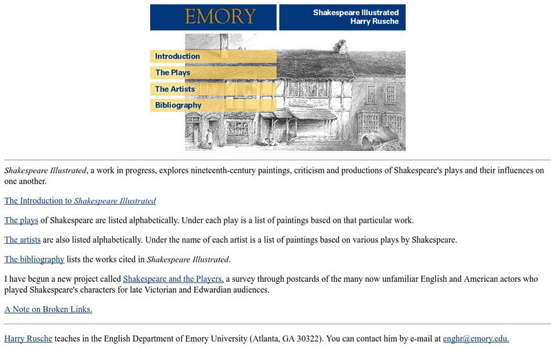 Shakespeare Illustrated Graphic Shakespeare Illustrated Graphic