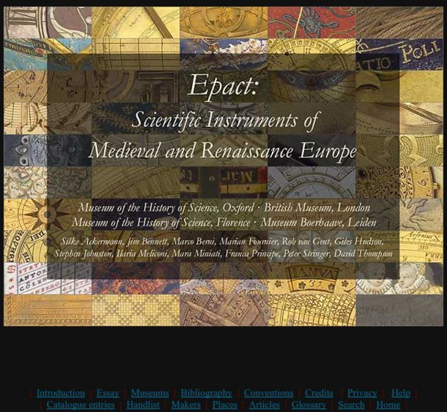 The History of Scientific Instruments Used in Europe Activity The History of Scientific Instruments Used in Europe Activity