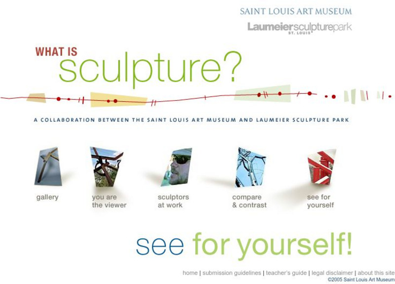 Saint Louis Art Museum: What Is Sculpture? Graphic