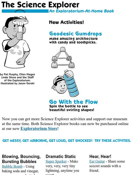 Exploratorium: Science Explorer: An Exploratorium at Home Book Activity Exploratorium: Science Explorer: An Exploratorium at Home Book Activity
