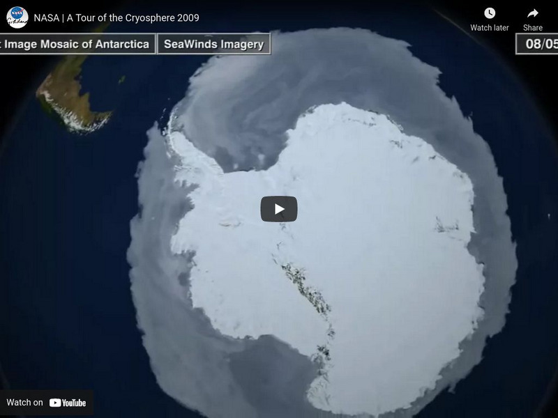 Nasa: A Tour of the Cryosphere: Earth's Frozen Assets Instructional Video