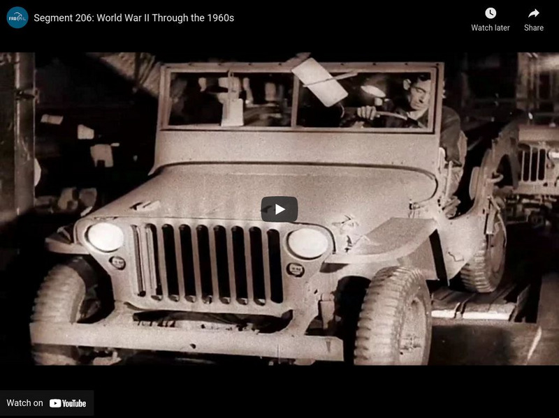Federal Reserve and You: World War Ii Through the 1960s Instructional Video