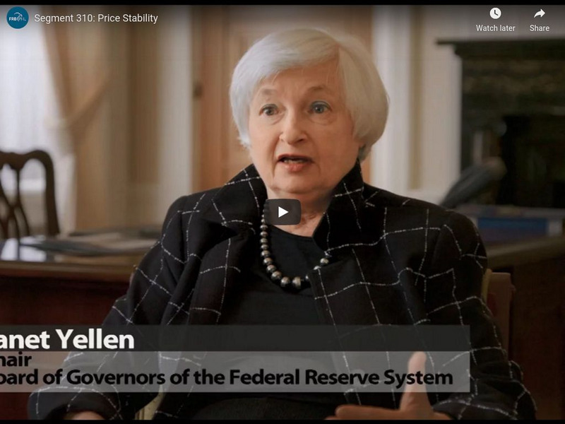 The Federal Reserve and You: Price Stability Instructional Video The Federal Reserve and You: Price Stability Instructional Video
