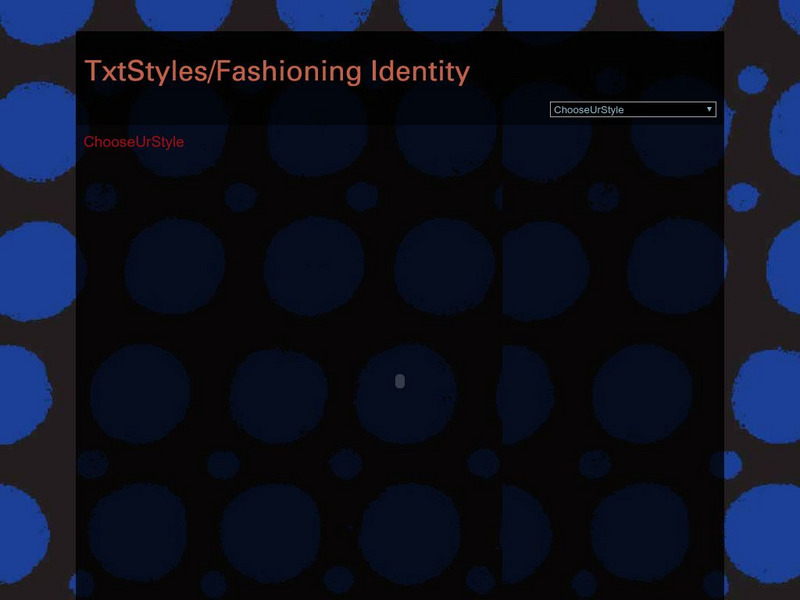 Smithsonian: Choose Your Style Interactive Smithsonian: Choose Your Style Interactive