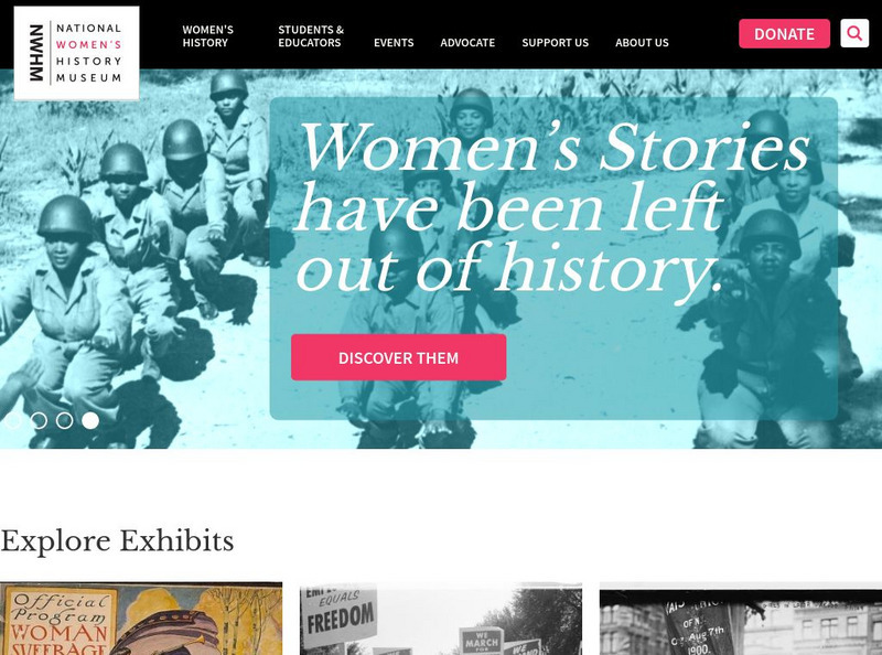 National Women's History Museum: Political Culture and Imagery of Woman Suffrage Website National Women's History Museum: Political Culture and Imagery of Woman Suffrage Website