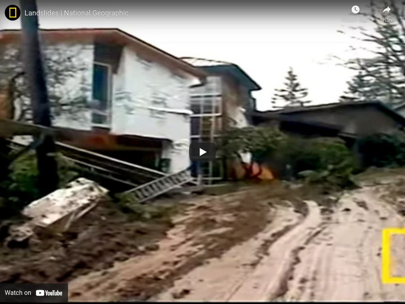 National Geographic: Destructive Power of Landslides Instructional Video National Geographic: Destructive Power of Landslides Instructional Video