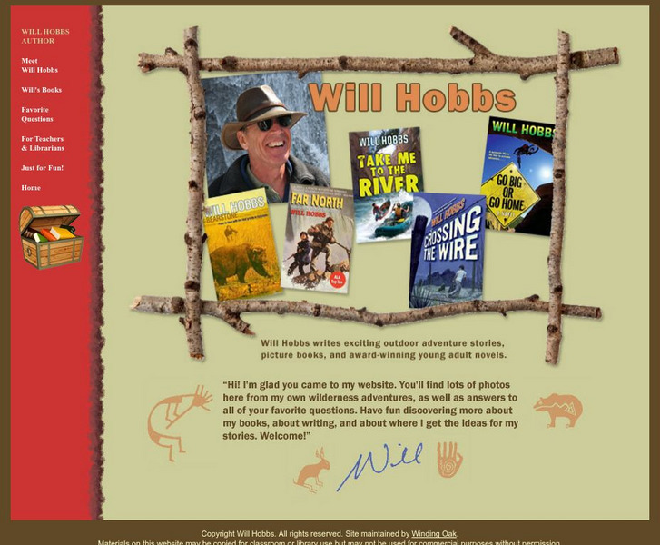 Will Hobbs Article Will Hobbs Article