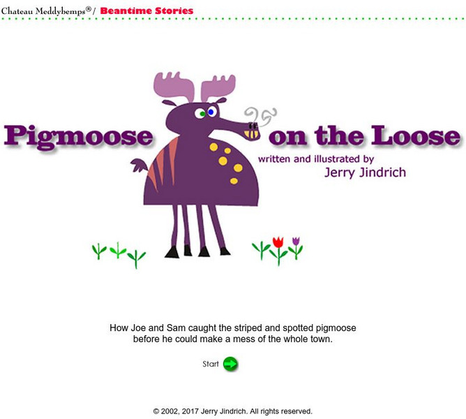 Chateau Meddybemps: Beantime Stories: Pigmoose on the Loose eBook Chateau Meddybemps: Beantime Stories: Pigmoose on the Loose eBook