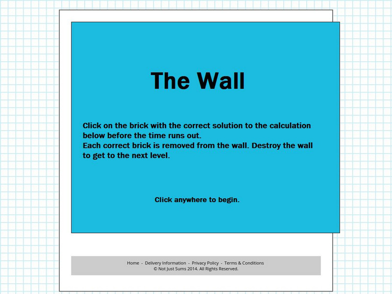 Crick Primary School: The Wall Addition Interactive Crick Primary School: The Wall Addition Interactive