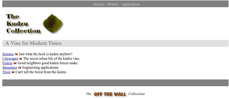 Ibiblio: The Kudzu Collection (Photographs) Website Ibiblio: The Kudzu Collection (Photographs) Website