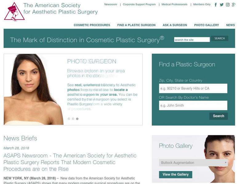 The American Society for Aesthetic Plastic Surgery Whiteboard The American Society for Aesthetic Plastic Surgery Whiteboard