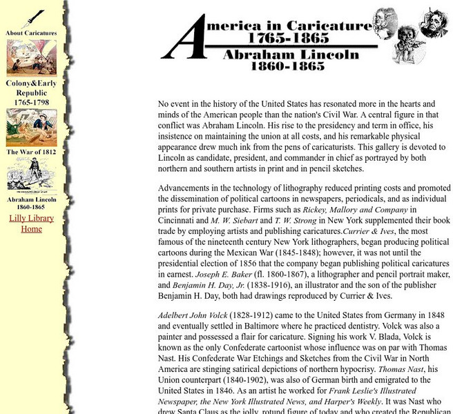 Lilly Library: Civil War Website Lilly Library: Civil War Website