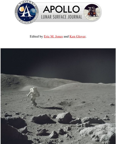 Nasa: Apollo Lunar Surface Journal Primary Nasa: Apollo Lunar Surface Journal Primary
