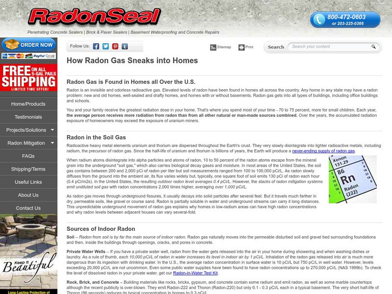 How Radon Gets Into Homes Article How Radon Gets Into Homes Article