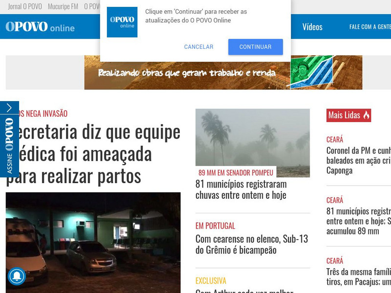 O Povo Online Website O Povo Online Website